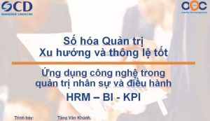 Chuyển đổi số trong QTNS và điều hành