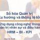 Chuyển đổi số trong QTNS và điều hành