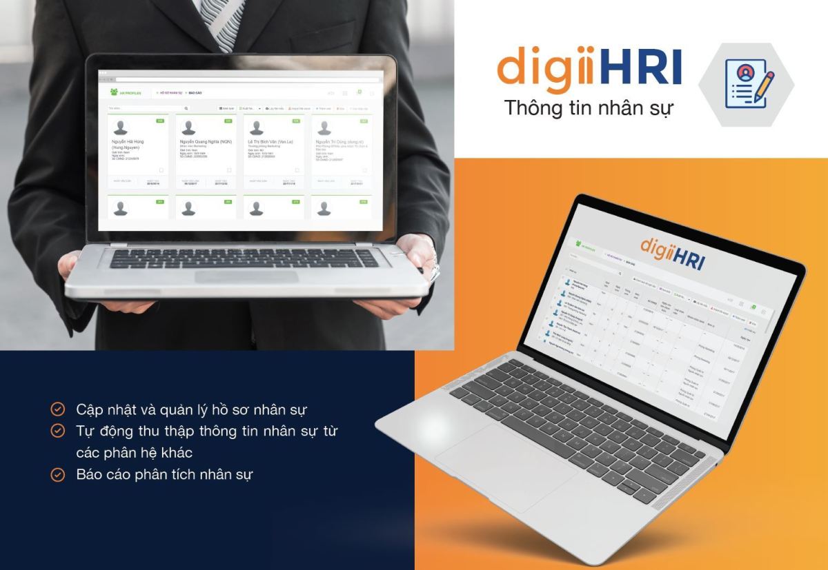 Phần mềm quản lý nhân sự DigiiHR