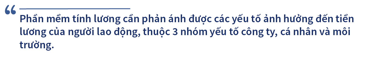 Phần mềm tính lương trong doanh nghiệp cần phản ánh gì? 