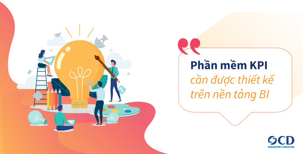 Phần mềm KPI cần được thiết kế trên nền tảng BI