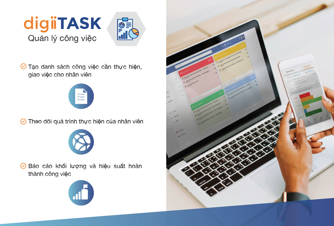 Phần mềm quản lý giao việc digiiTask