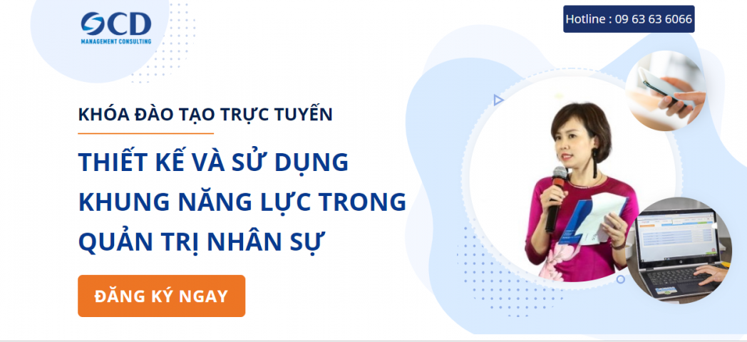 Khóa học Thiết kế và sử dụng Khung năng lực trong quản trị nhân sự