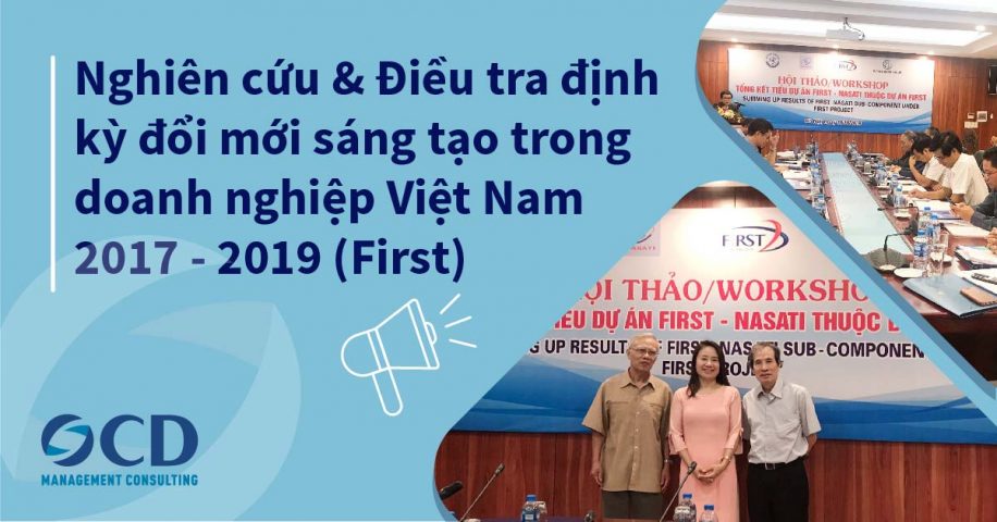 18. Nghiên cứu & Điều tra định kỳ đổi mới sáng tạo trong doanh nghiệp Việt Nam 2017 - 2019 (First)