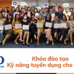 Giảng viên cùng học viên CMC TS tham gia khóa đào tạo Kỹ năng tuyển dụng