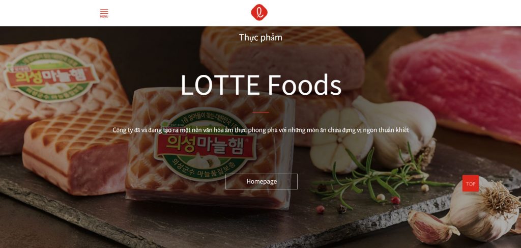Lotte Foods đang tạo nên một nền ẩm thực phong phú