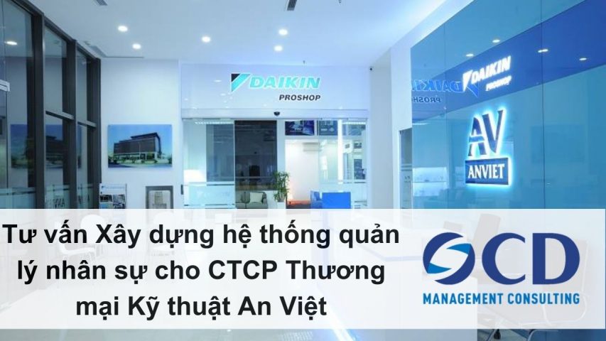 Tư vấn Xây dựng hệ thống quản lý nhân sự cho CTCP Thương mại Kỹ thuật An Việt