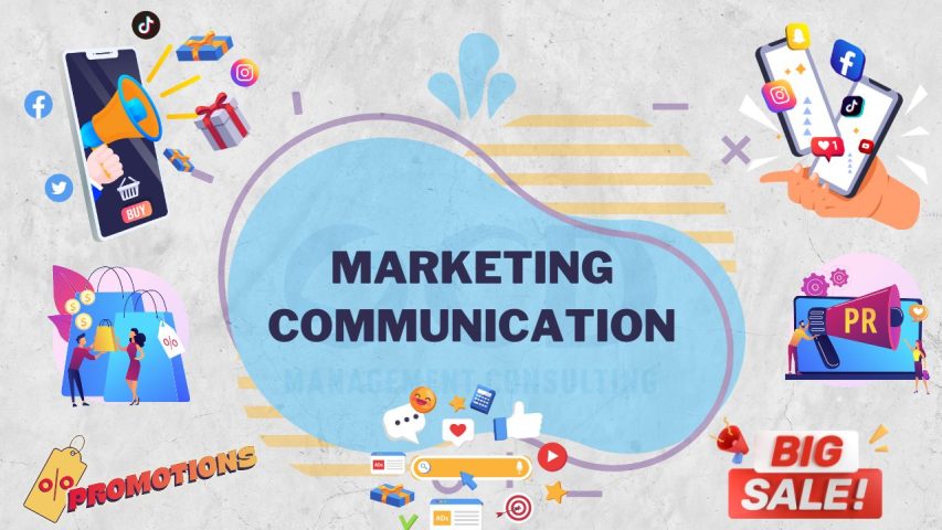 Hoạt động truyền thông marketing được thực hiện qua một tập hợp gồm 5 nhóm công cụ