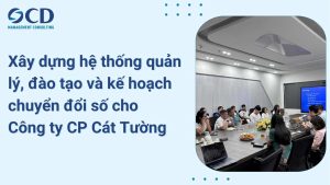 xây dựng hệ thống quản lý, đào tạo và kế hoạch chuyển đổi số