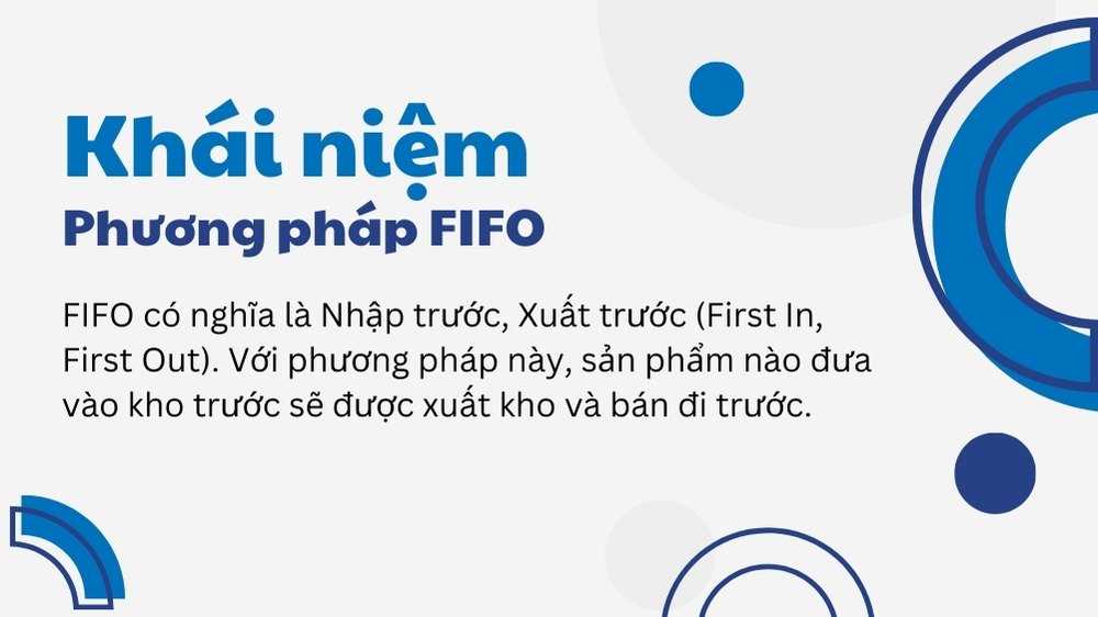 khái niệm phương pháp fifo