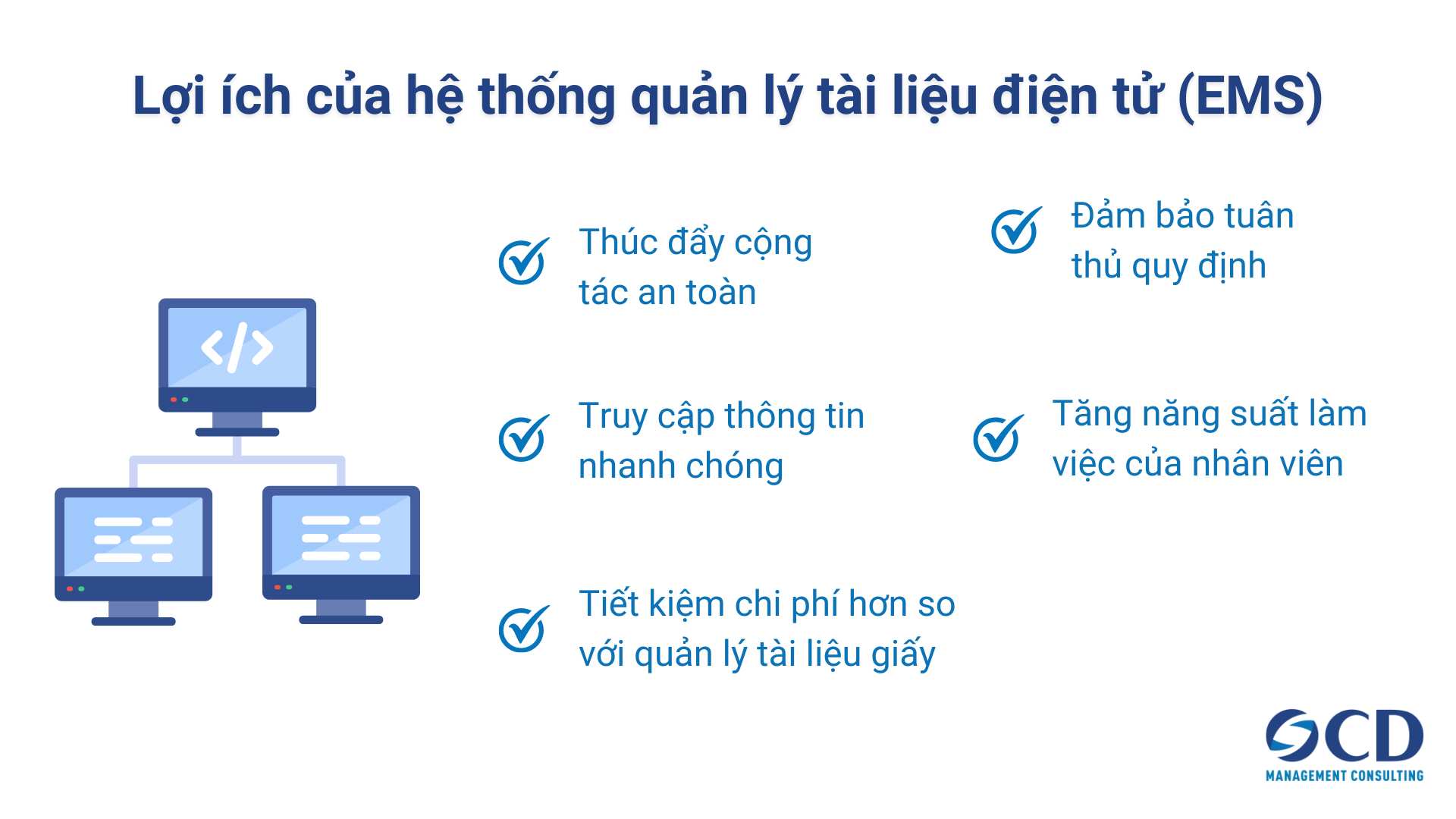 lợi ích của hệ thống quản lý tài liệu