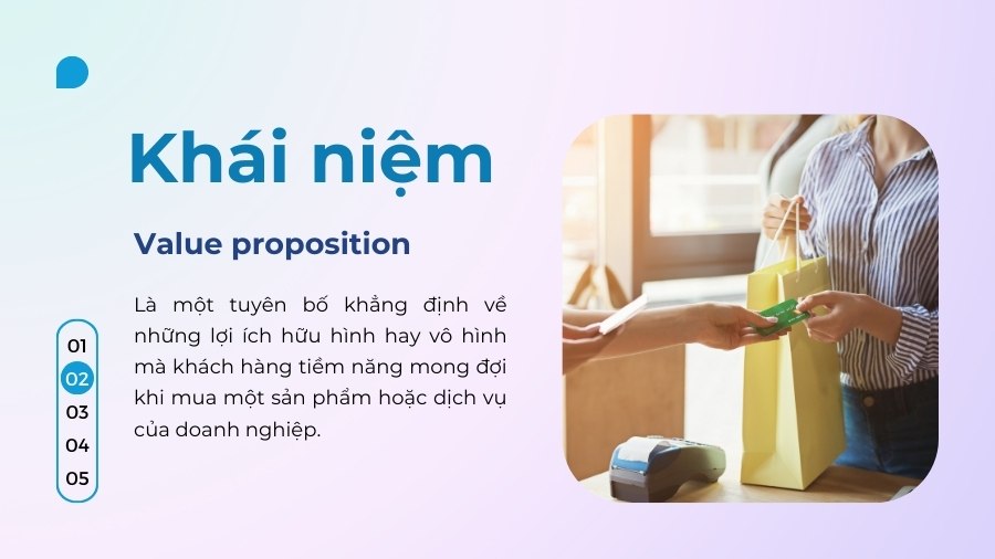 khái niệm value proposition