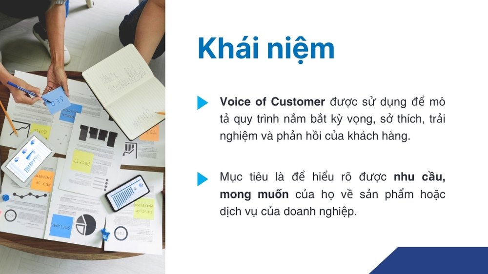 khái niệm voice of customer