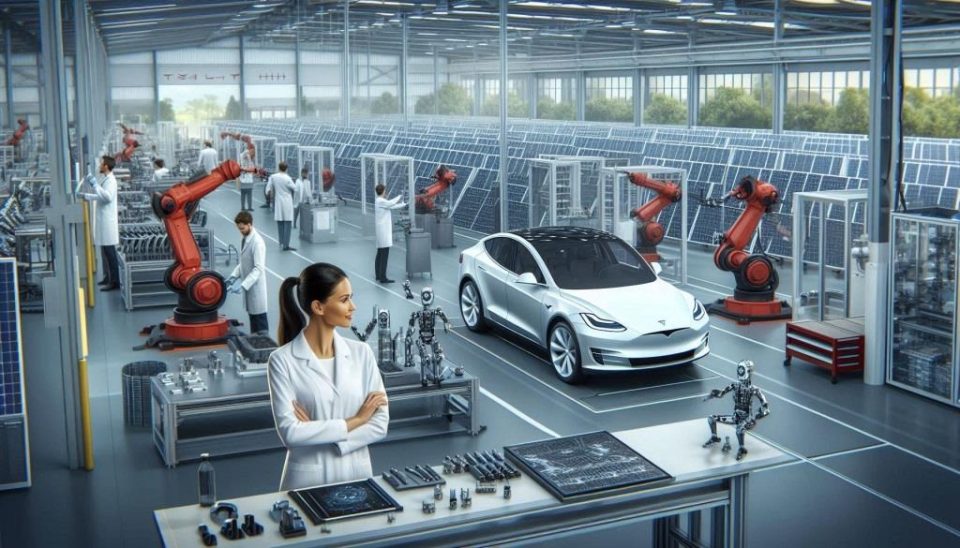 Mô hình kinh doanh hãng xe điện Tesla