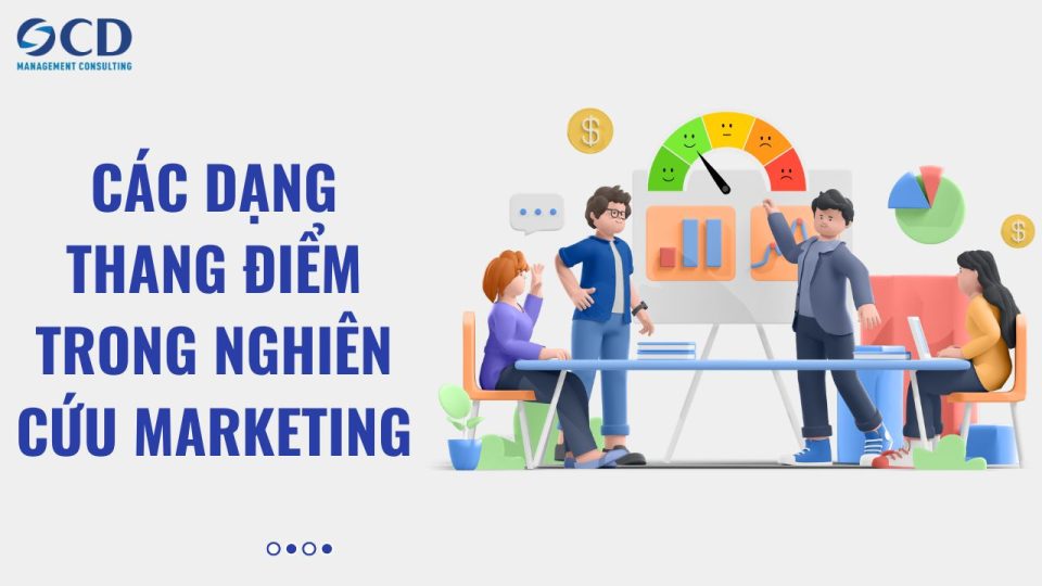 Các dạng thang điểm trong nghiên cứu marketing