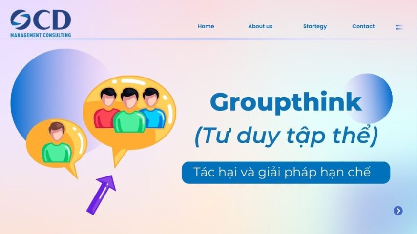 groupthink tư duy tập thể là gì