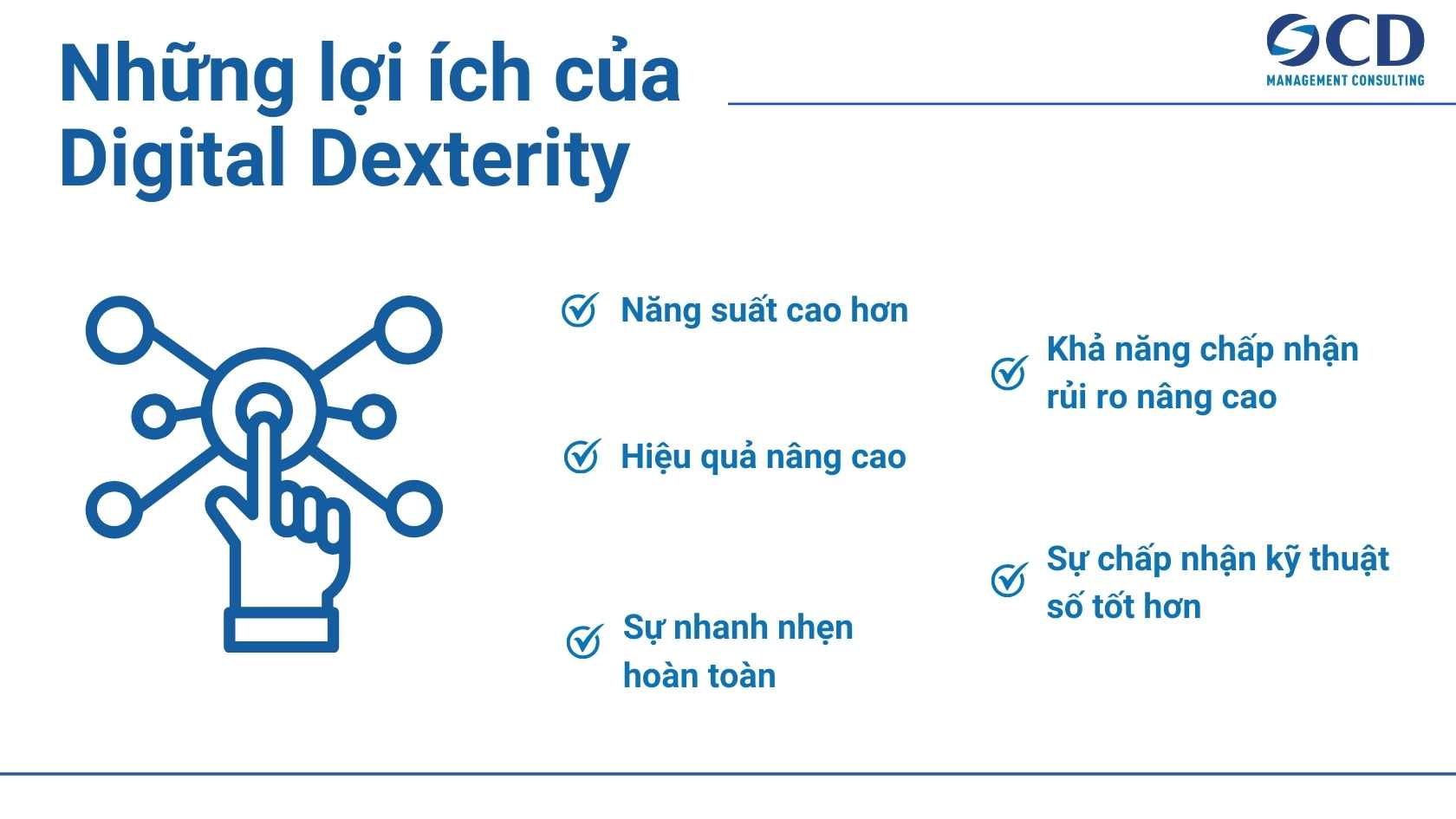 những lợi ích của Digital Dexterity