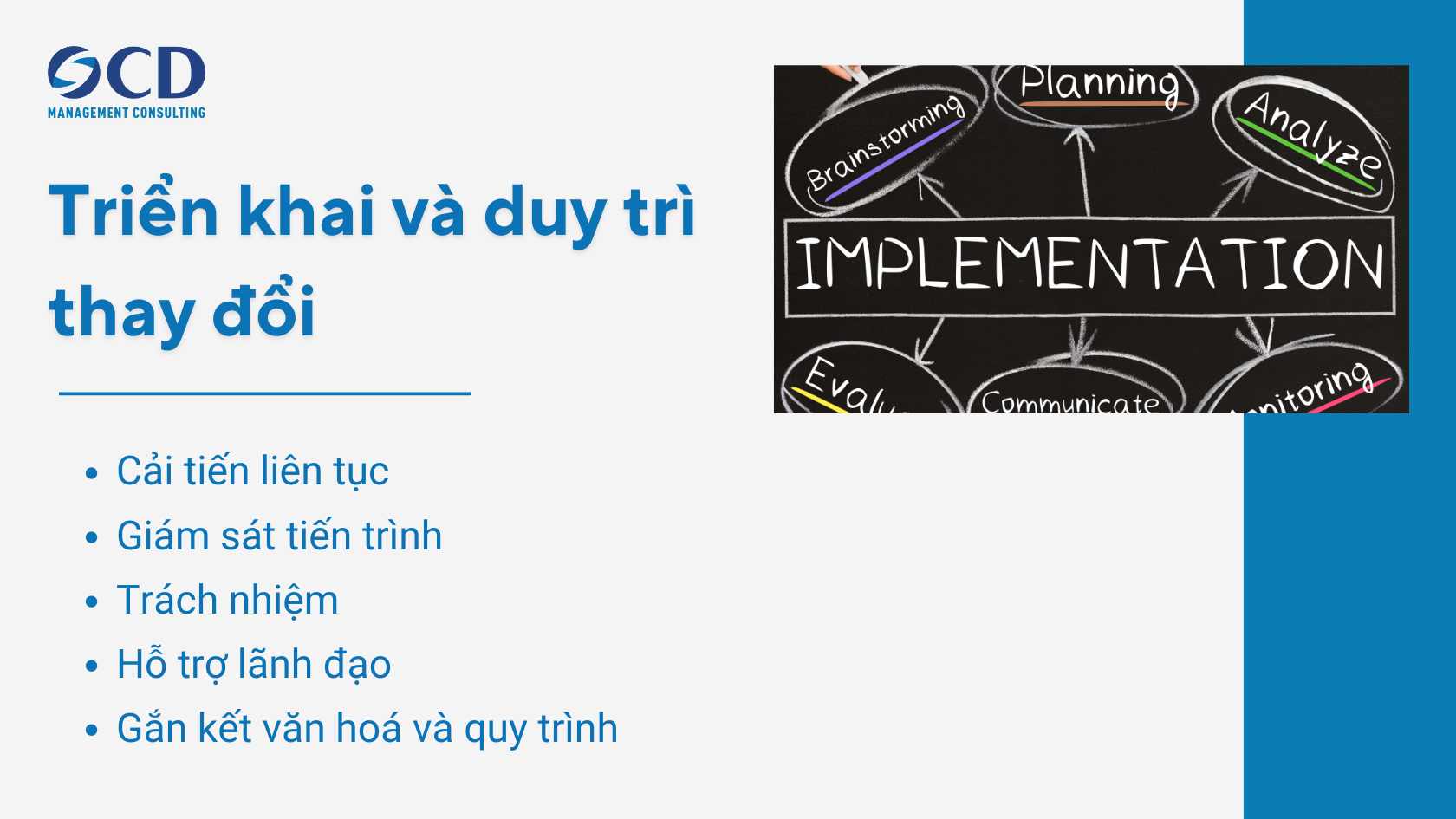 cách thay đổi văn hóa doanh nghiệp: triển khai và duy trì thay đổi