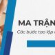 ma trận ife các bước tạo lập ma trận