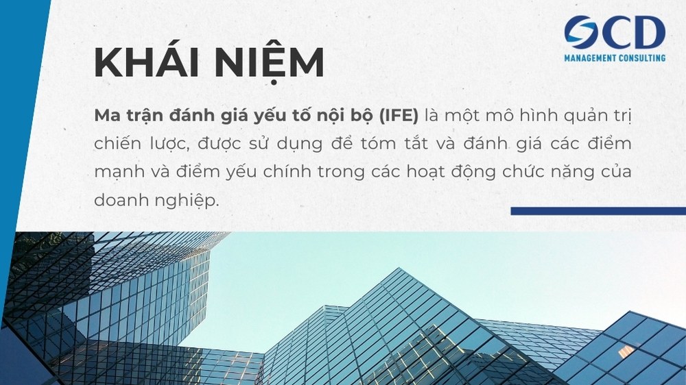 khái niệm ma trận ife