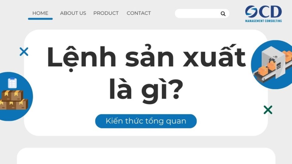 lệnh sản xuất là gì