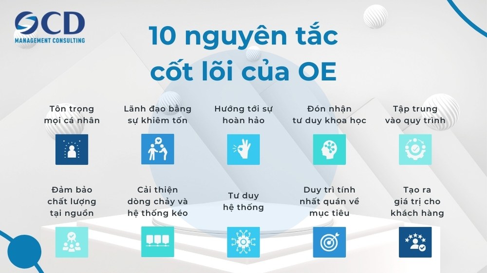 10 nguyên tắc cốt lõi trong operational excellence