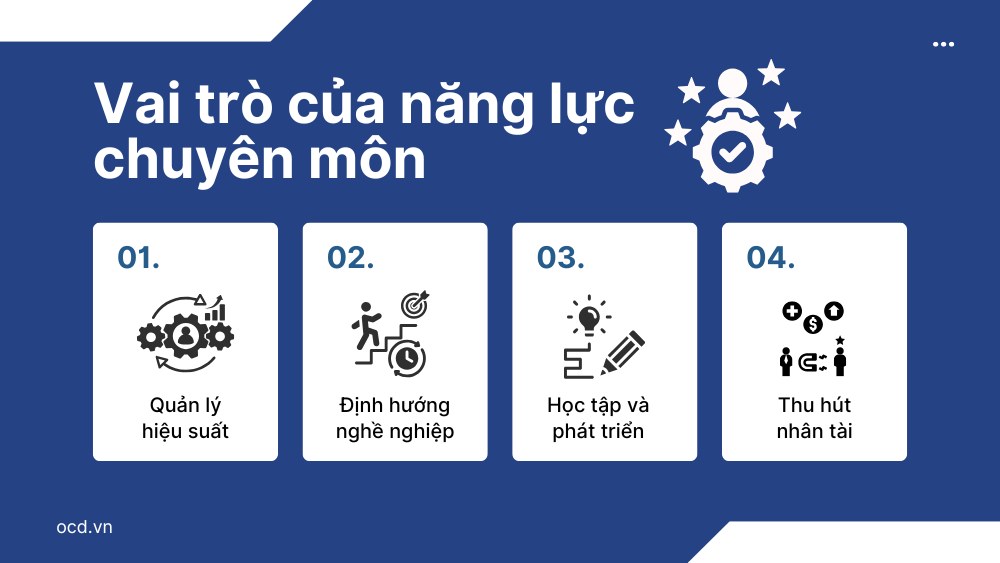 vai trò của năng lực chuyên môn