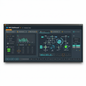 Báo cáo quản lý sản xuất - MES Dashboard