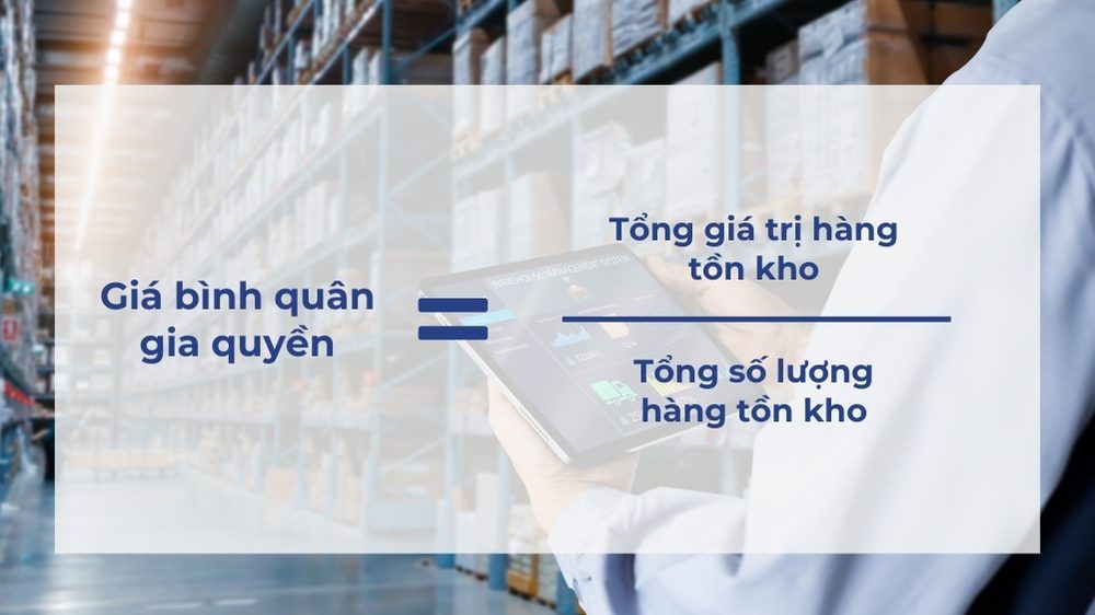 công thức tính giá bình quân gia quyền