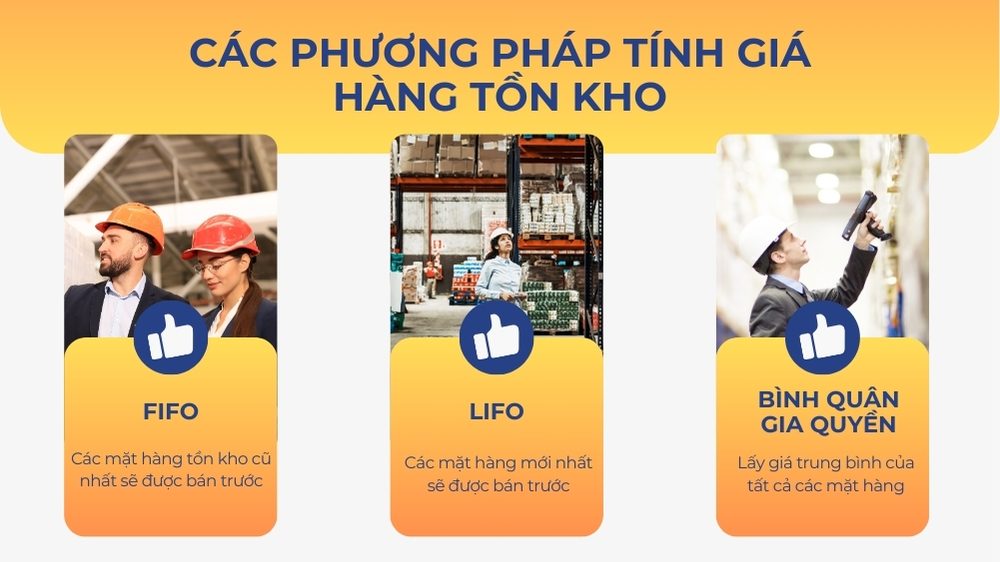 so sánh phương pháp bình quân gia quyền với lifo và fifo