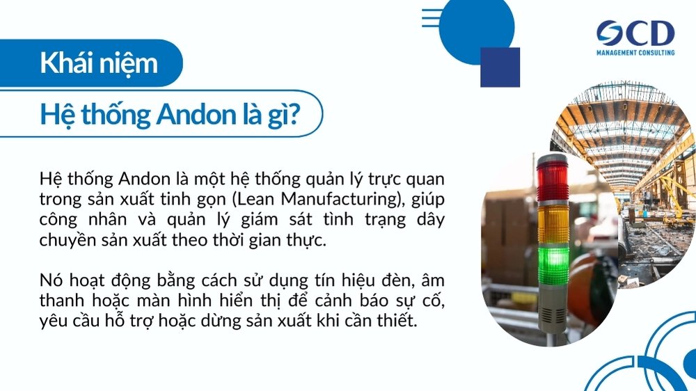 khái niệm hệ thống andon