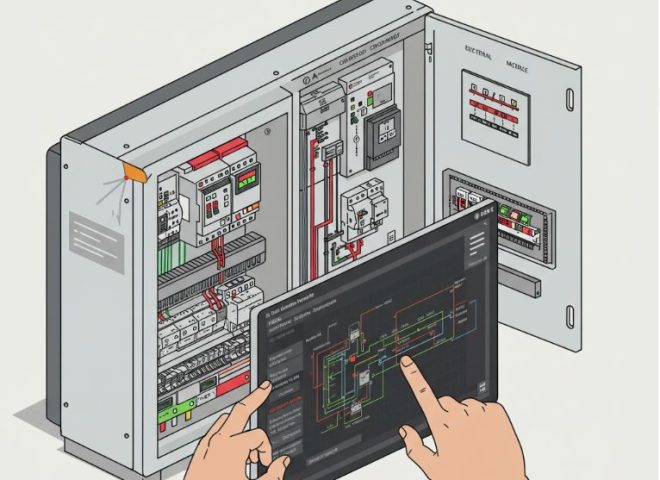 Phần mềm quản lý hệ thống tủ điện