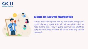 Word of mouth marketing là gì?