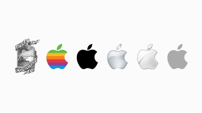 Logo Apple qua từng phiên bản