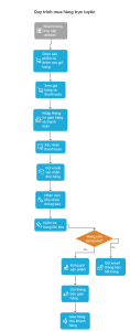 Sơ đồ quy trình (Process Flowchart) - Mua hàng trực tuyến