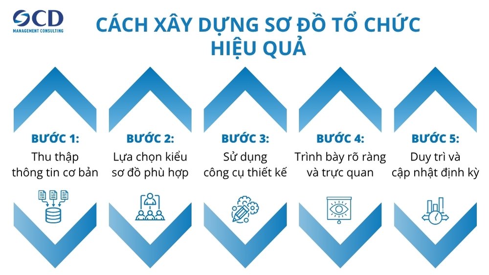 cách xây dựng sơ đồ tổ chức hiệu quả