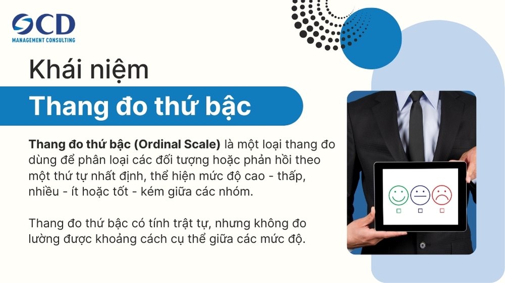khái niệm thang đo thứ bậc