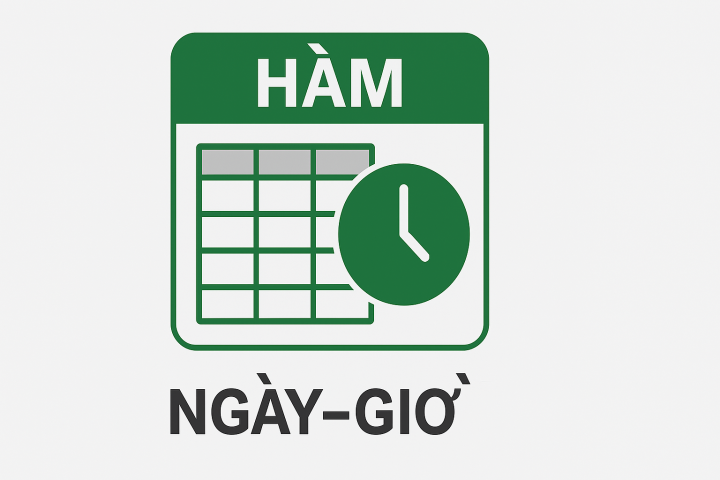 Nhóm hàm Ngày Giờ Excel