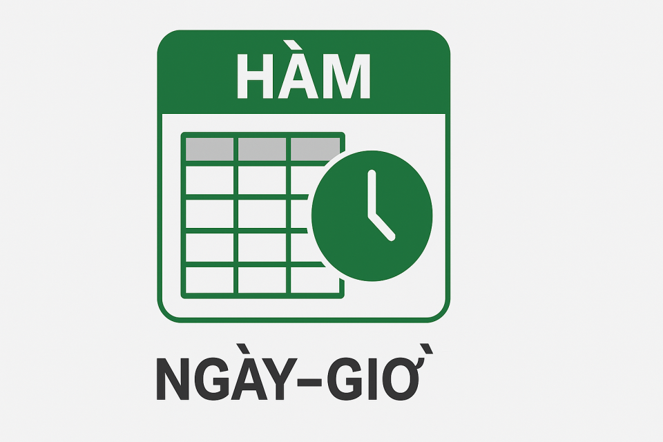 Nhóm hàm Ngày Giờ Excel