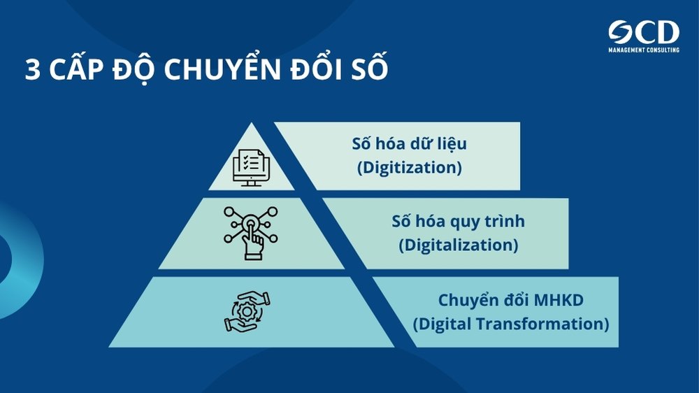 các cấp độ chuyển đổi số