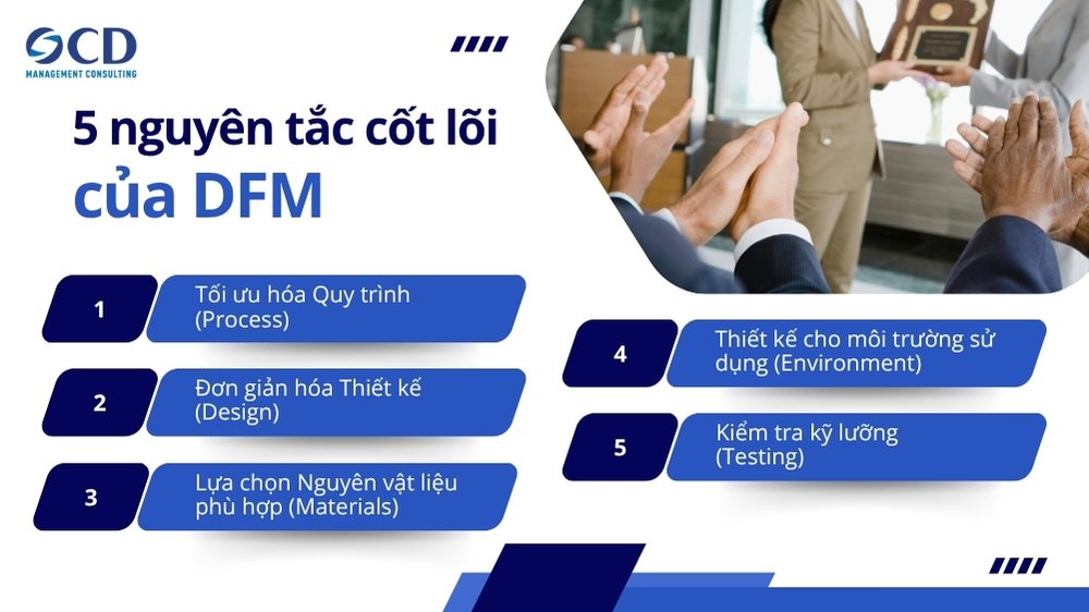 5 nguyên tắc cốt lõi của dfm