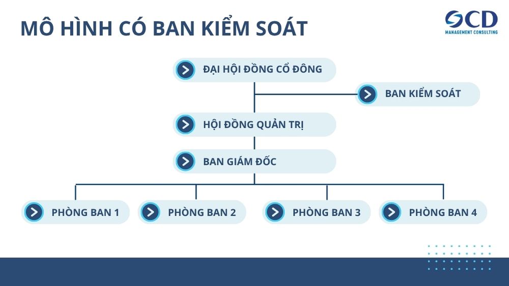 cơ cấu tổ chức có ban kiểm soát