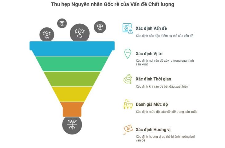 IS IS Not Analysis Thu hẹp để tìm kiếm nguyên nhân gốc rễ