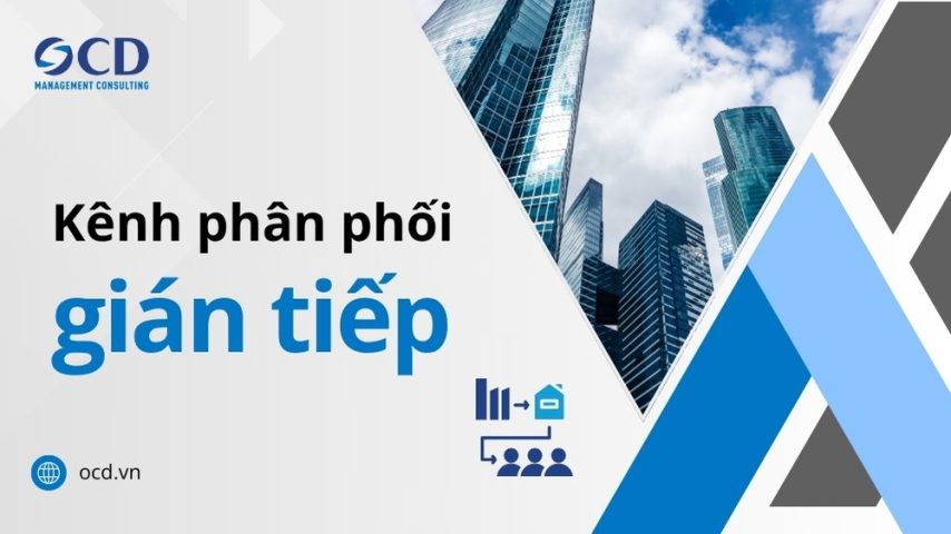 kênh phân phối gián tiếp