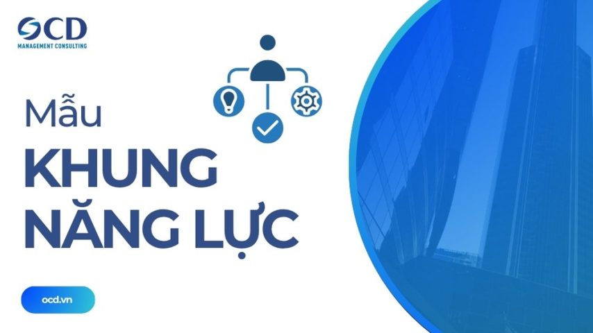 mẫu khung năng lực cho các vị trí phổ biến