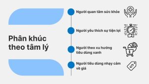 phân khúc khách hàng mục tiêu theo tâm lý học