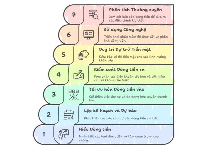 Quản lý dòng tiền doanh nghiệp hiệu quả