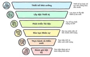 Quy trình triển khai GMP ngành điện tử