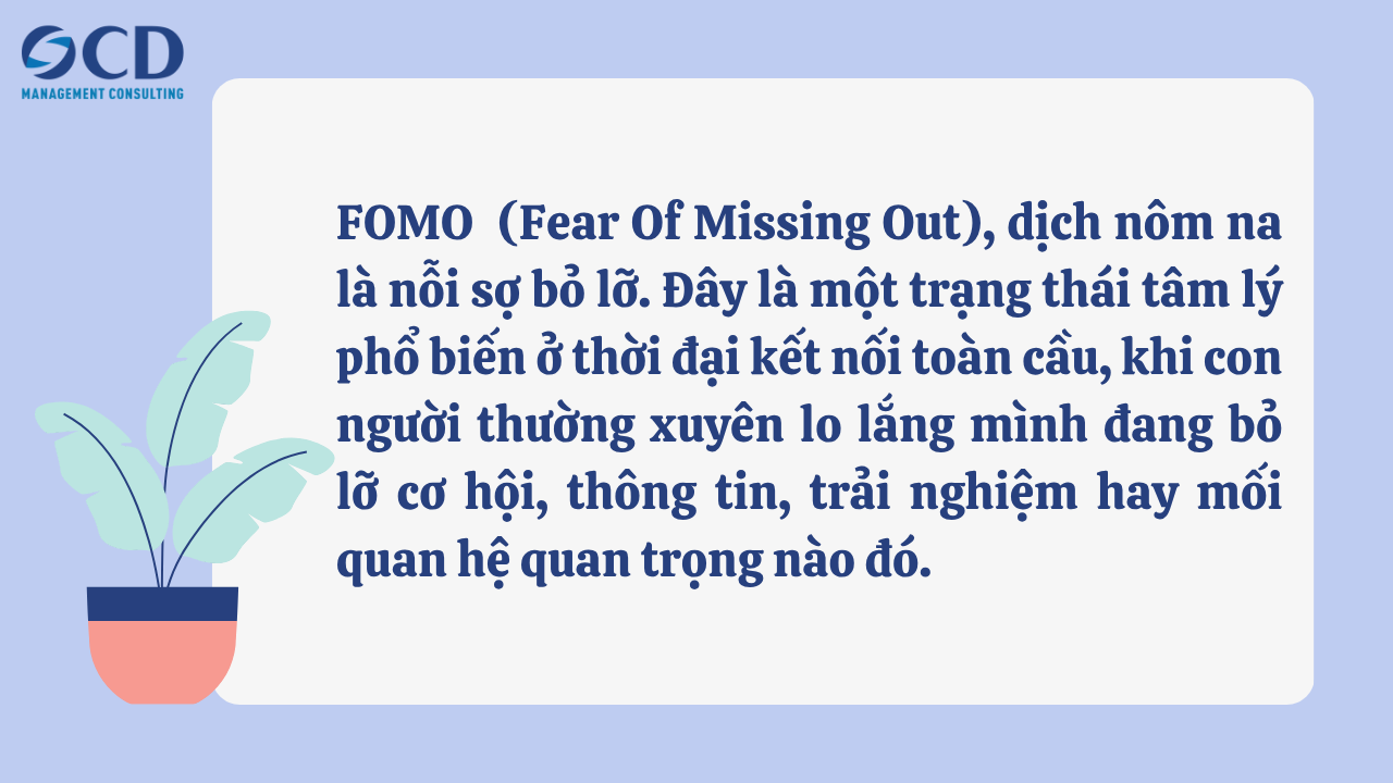 Hội chứng FOMO là gì?