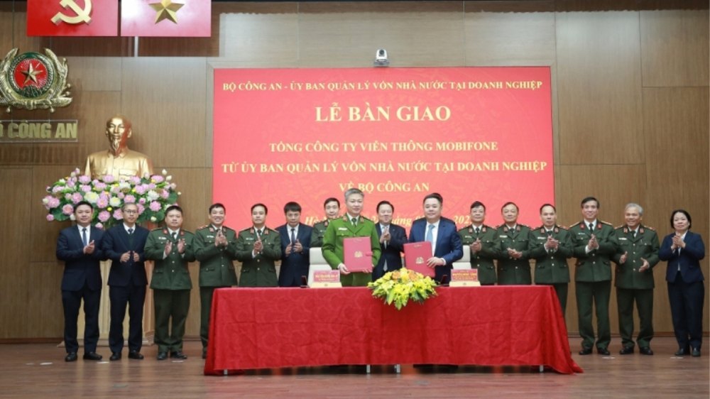 chuyển giao mobifone sang bộ công an quản lý